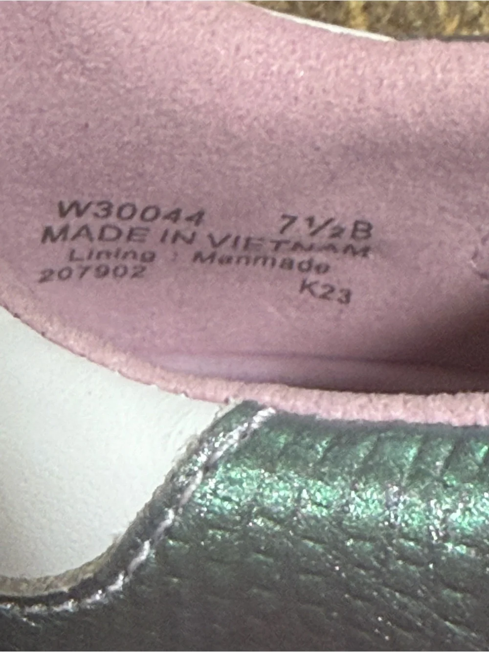 Cole Haan Iridescent Teal Low-Top Sneakers